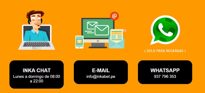 Atención al Cliente Inkabet Contacto