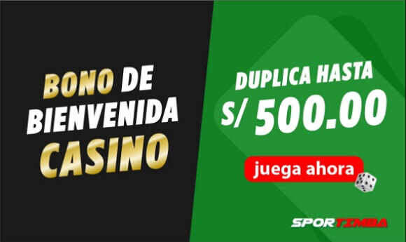 Sportimba Bono de Casino Sportimba Bono Bienvenida para Casino