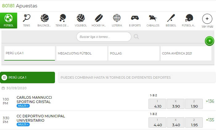 Mercados de Apuesta