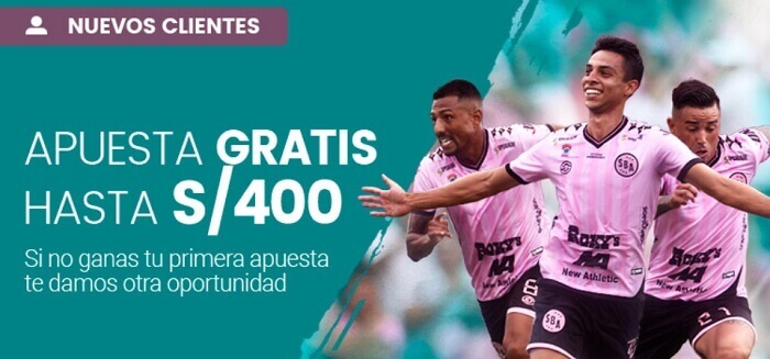 Apuesta Gratis RETAbet Perú Bono de Bienvenida
