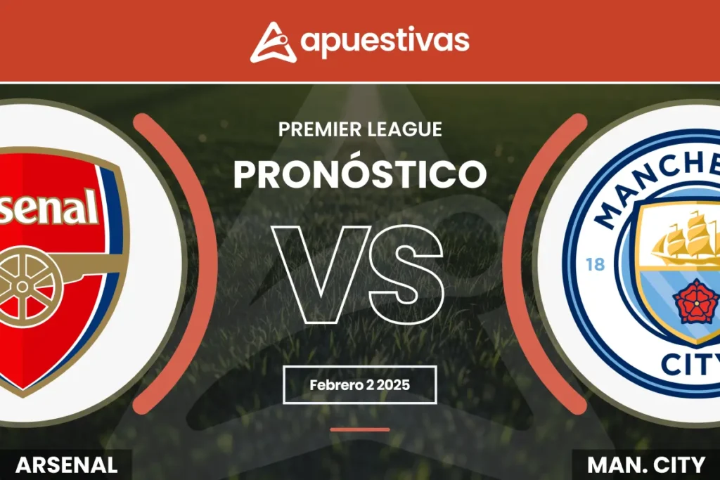 Pronósticos Arsenal vs Manchester City