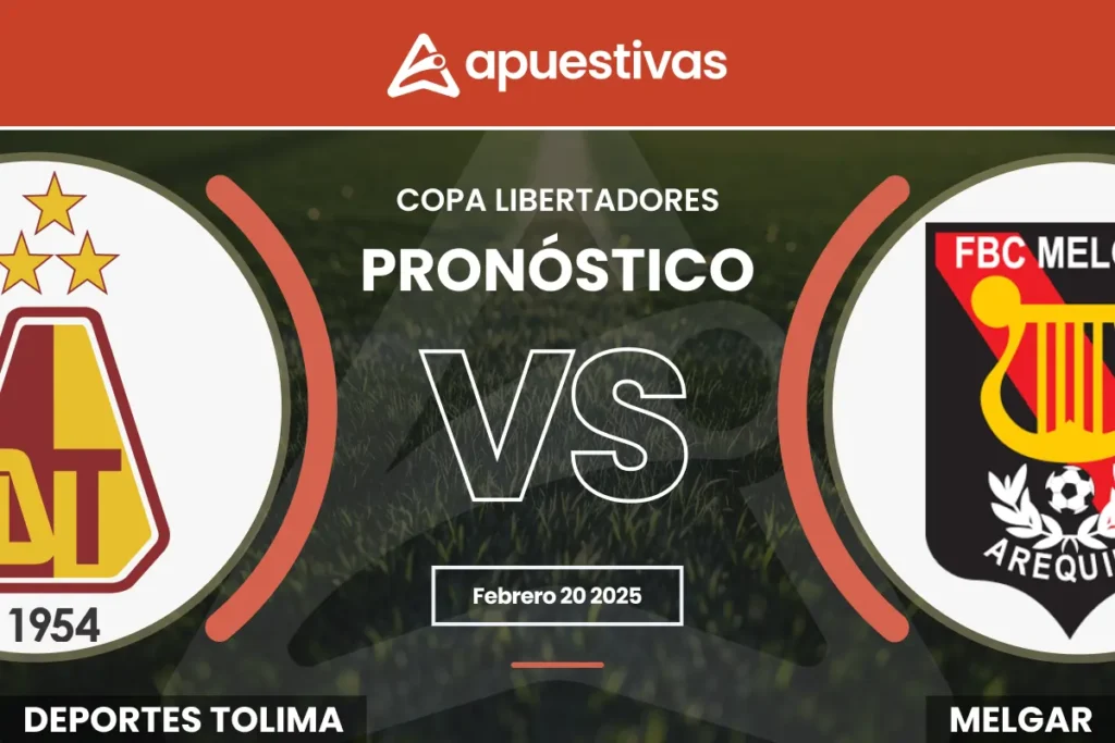 Pronósticos Tolima vs Melgar