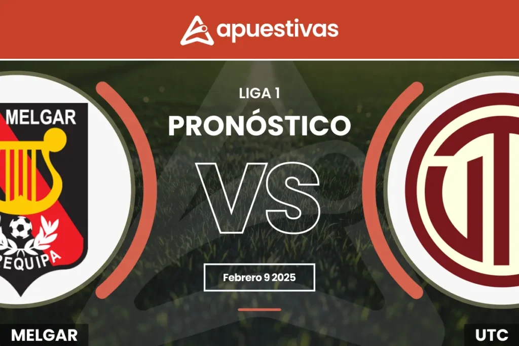Pronósticos Melgar vs UTC