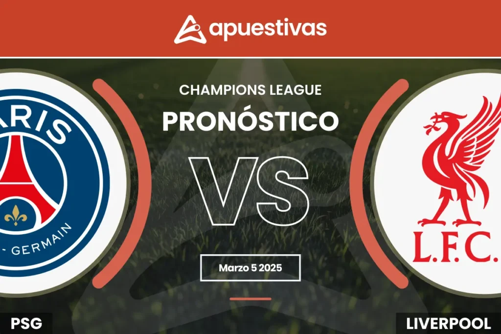 Pronósticos Paris Saint-Germain vs Liverpool