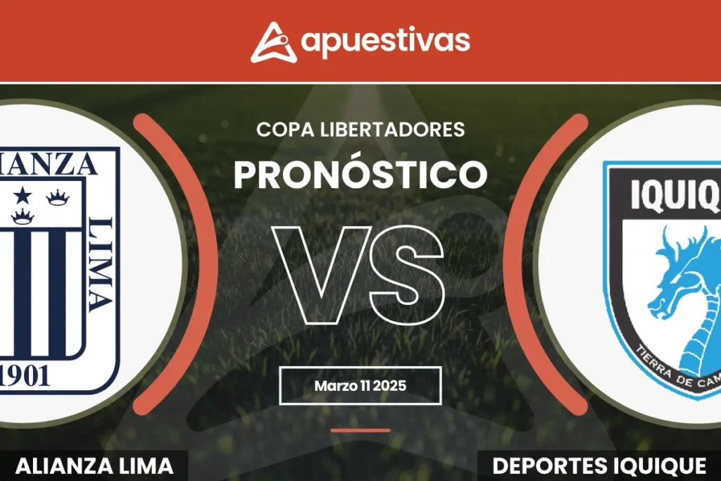 Pronósticos Alianza Lima vs Deportes Iquique