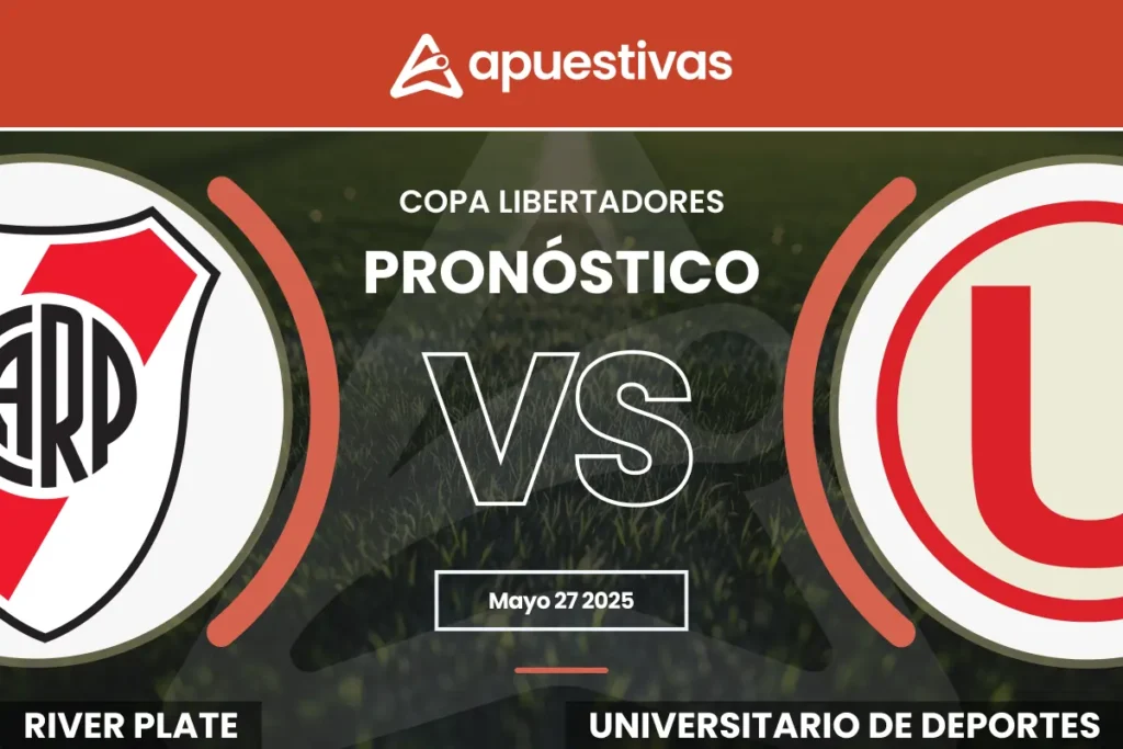 Pronósticos River Plate vs Universitario de Deportes