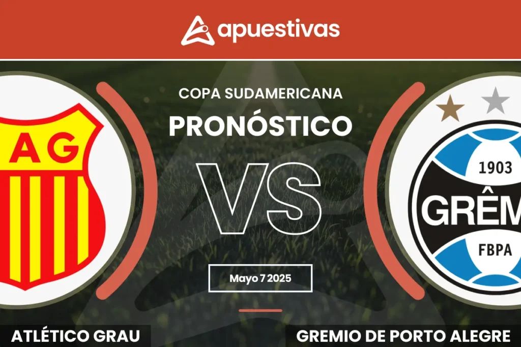 Pronósticos Atlético Grau vs Gremio