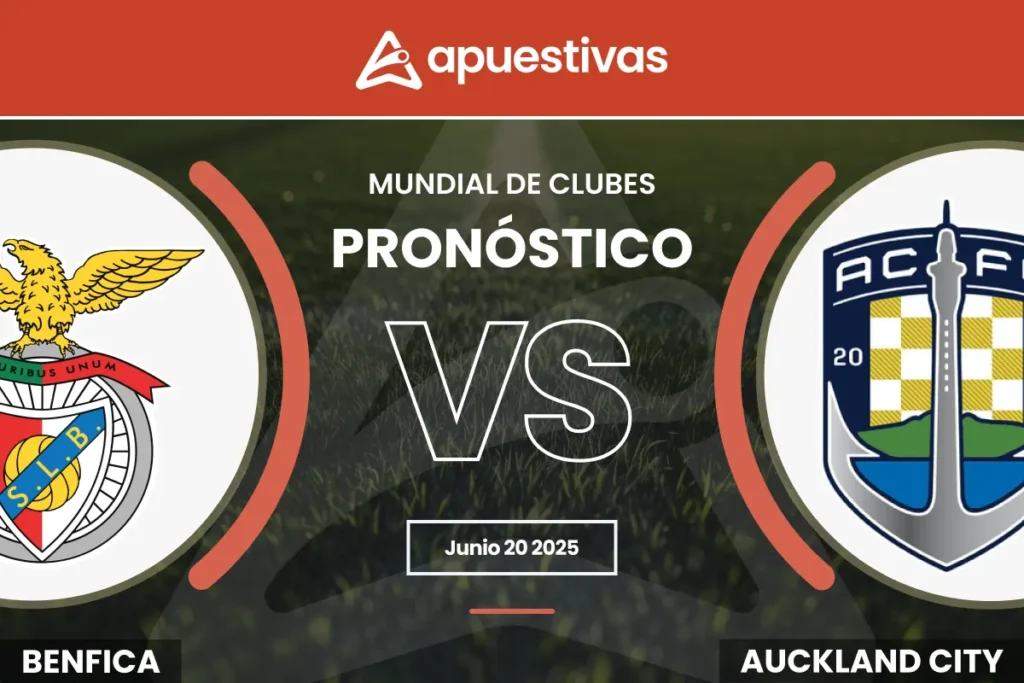 Pronósticos Benfica vs Auckland City FC