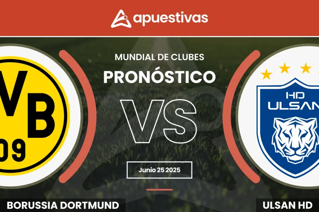 Pronósticos Borussia Dortmund vs Ulsan HD FC