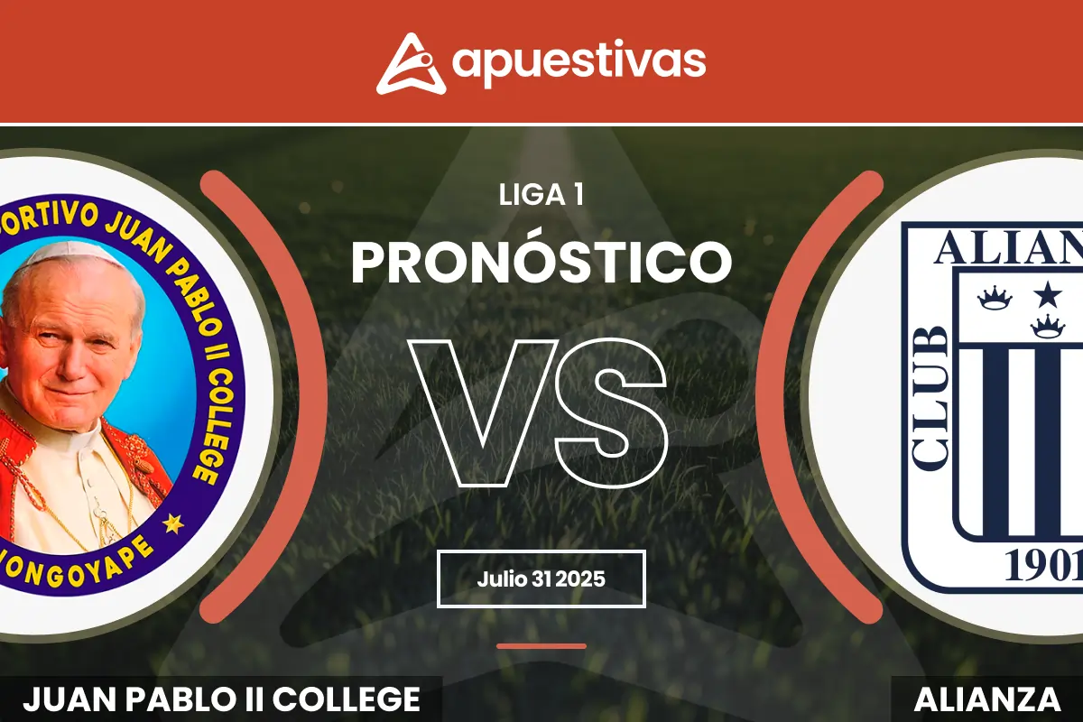 Pronósticos Juan Pablo II College vs Alianza Lima: Cuotas