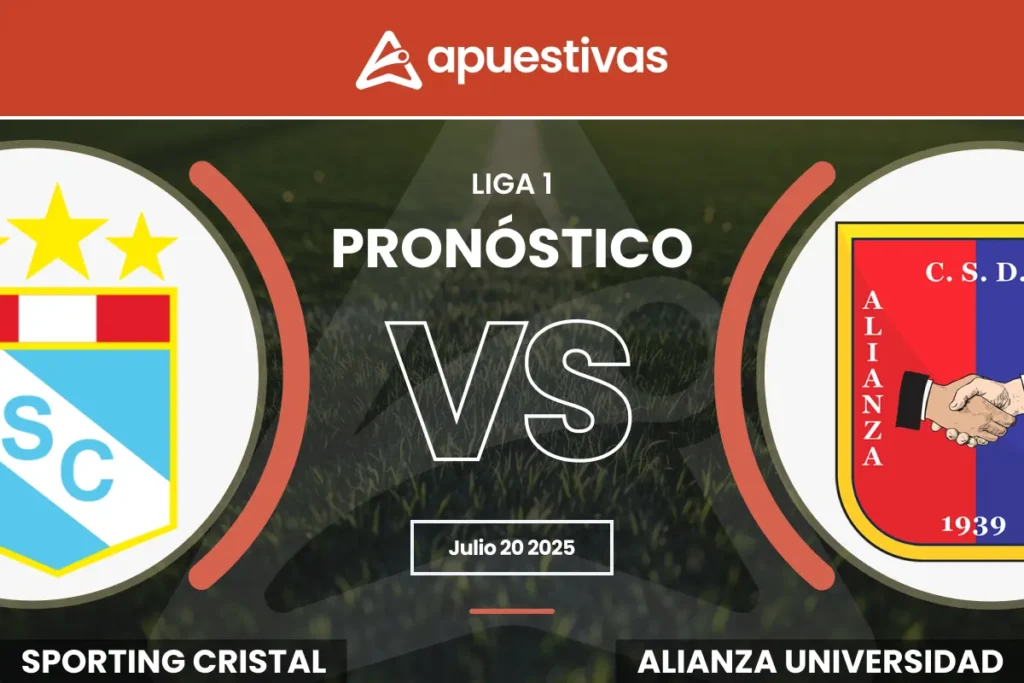 Pronósticos Sporting Cristal vs Alianza Universidad