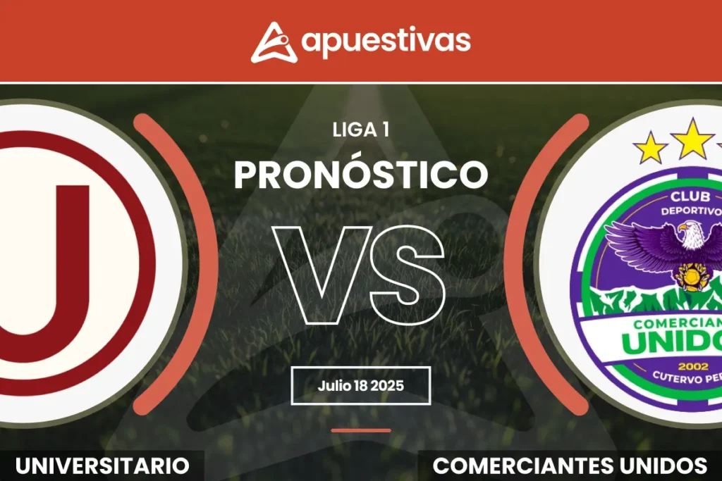 Pronósticos Universitario de Deportes vs Comerciantes Unidos