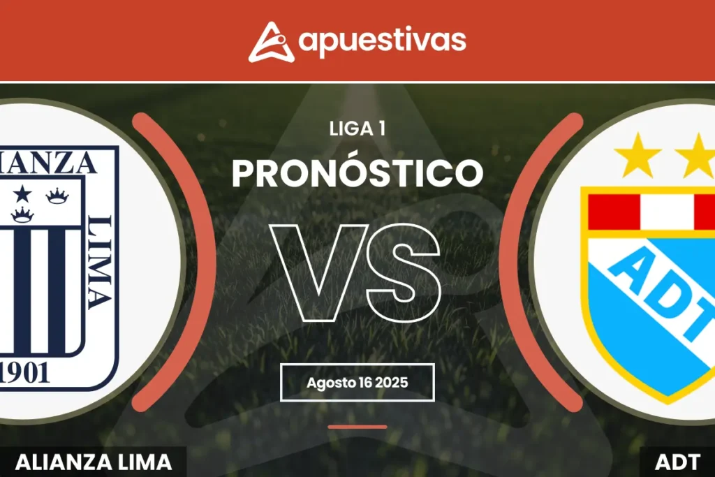 Pronósticos Alianza Lima vs ADT