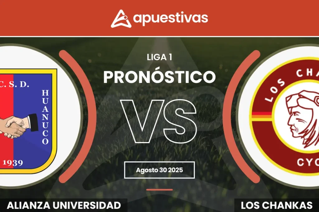 Pronósticos Alianza Universidad vs Los Chankas