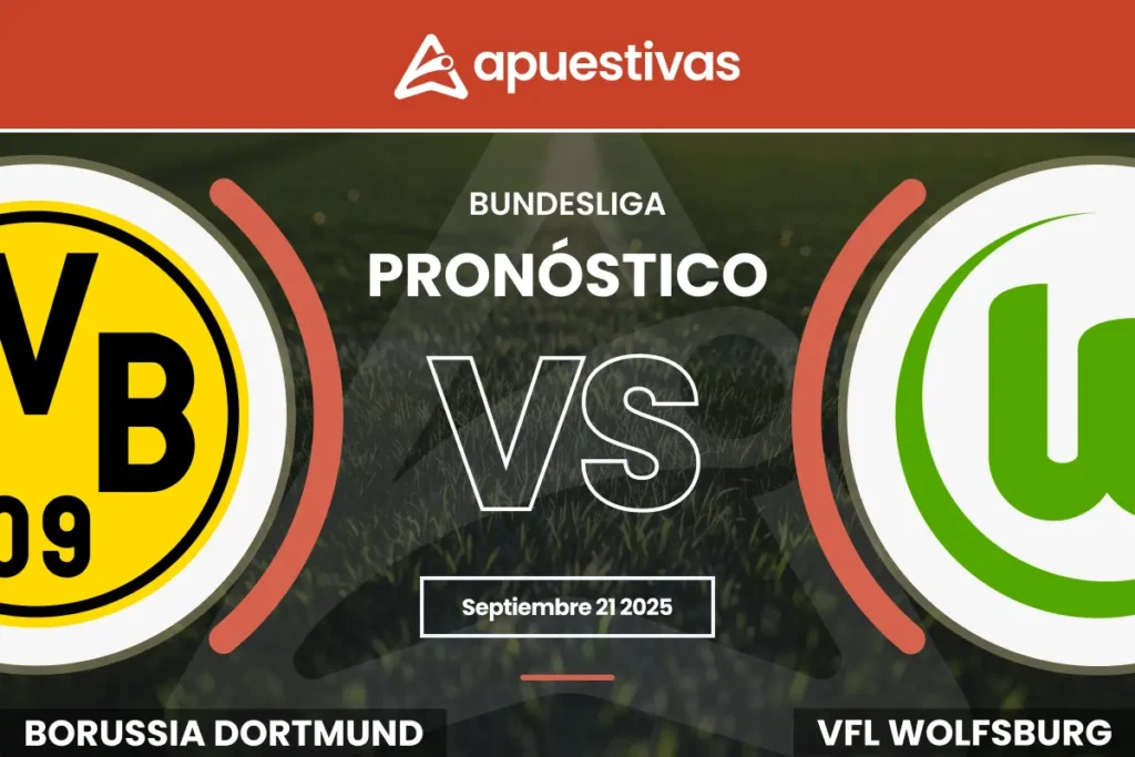 Pronósticos Borussia Dortmund vs Wolfsburgo