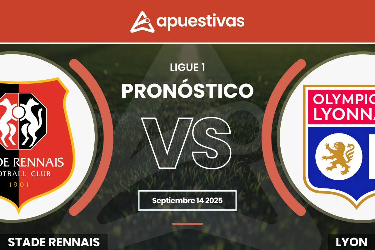 Pronósticos Rennes vs Lyon | Ligue 1