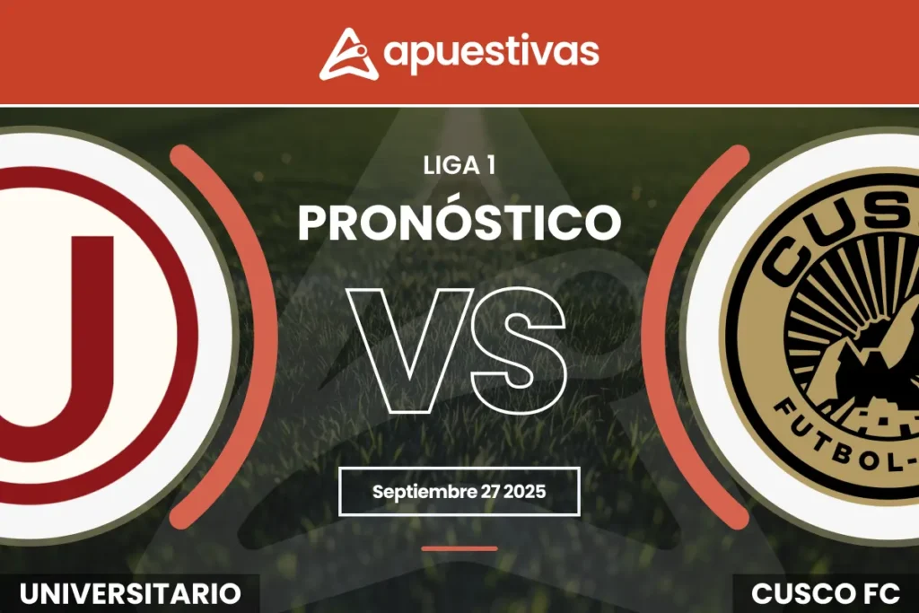 Pronósticos Universitario vs Cusco FC