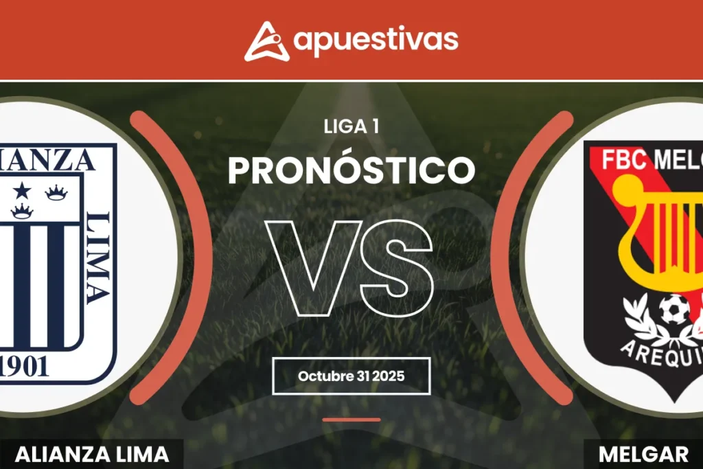 Pronósticos Alianza Lima vs Melgar