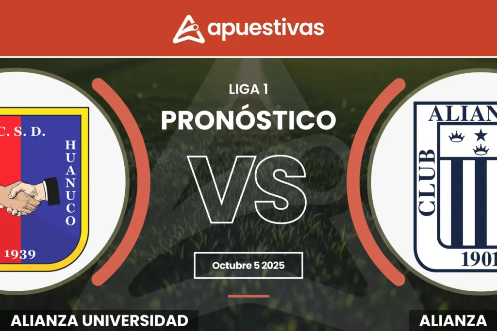Pronósticos Alianza Universidad vs Alianza Lima
