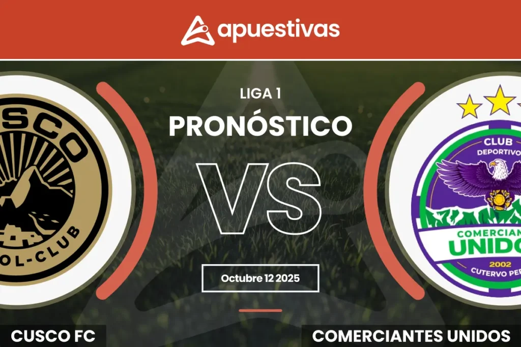 Pronósticos Cusco FC vs Comerciantes Unidos