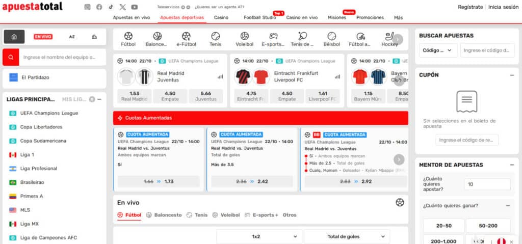 cómo apostar en apuesta total