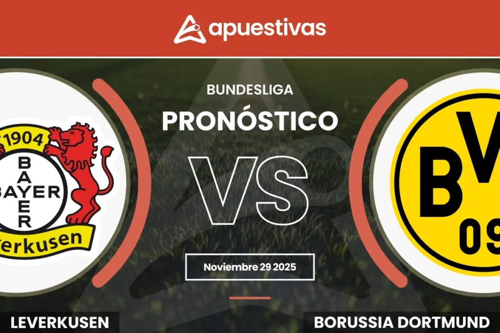 Pronósticos Bayer Leverkusen vs Borussia Dortmund