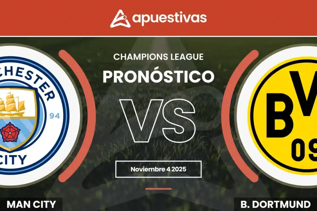 Pronósticos Manchester City vs Borussia Dortmund