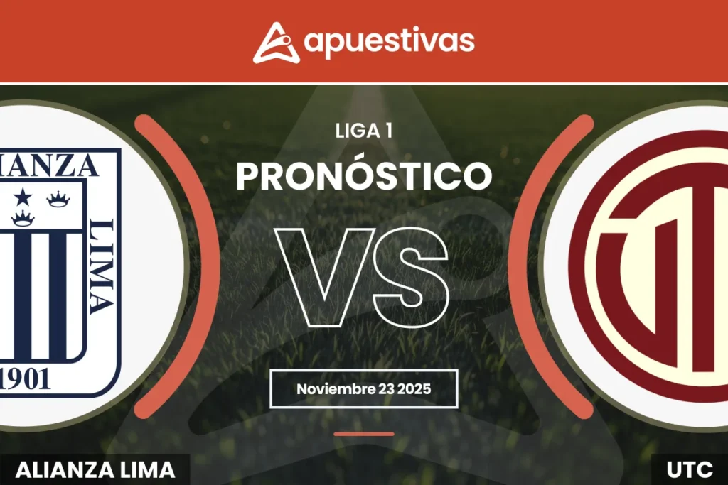 Pronósticos Alianza Lima vs UTC