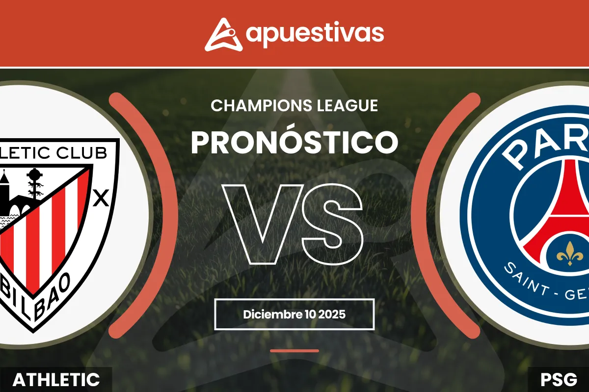 Pronósticos Athletic Club vs PSG | Champions League