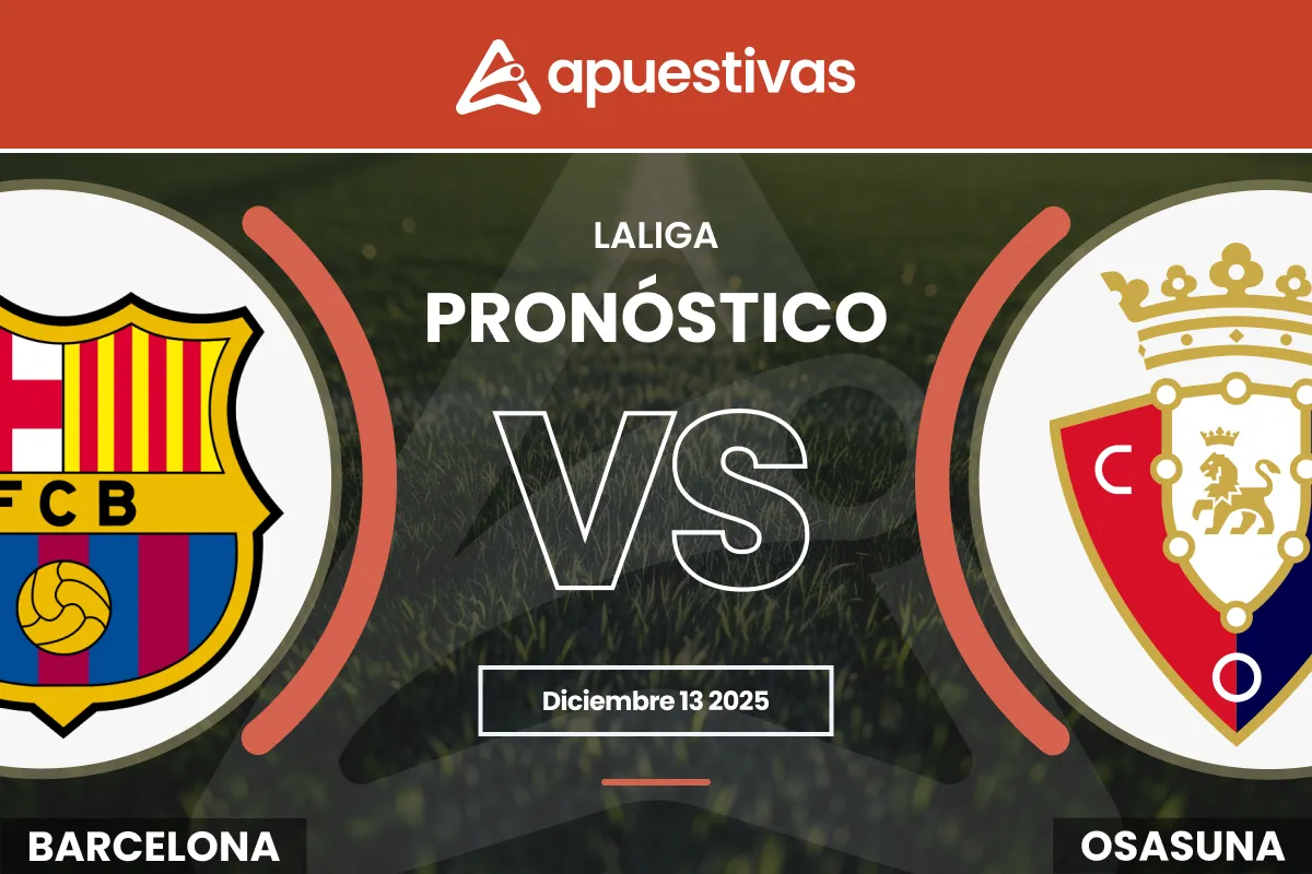 Pronósticos Barcelona vs Osasuna | LaLiga