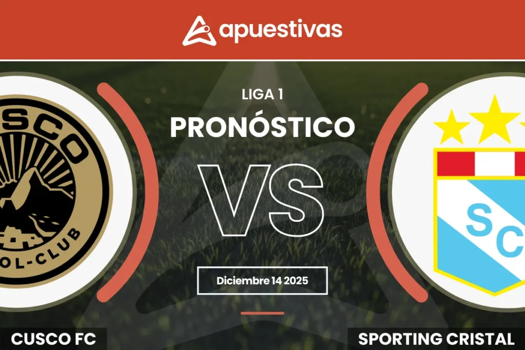 Pronósticos Cusco FC vs Sporting Cristal