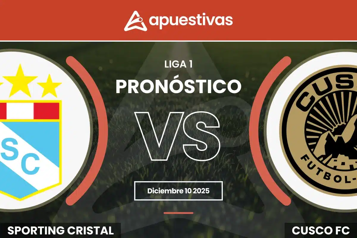 Pronósticos Sporting Cristal vs Cusco | Liga 1
