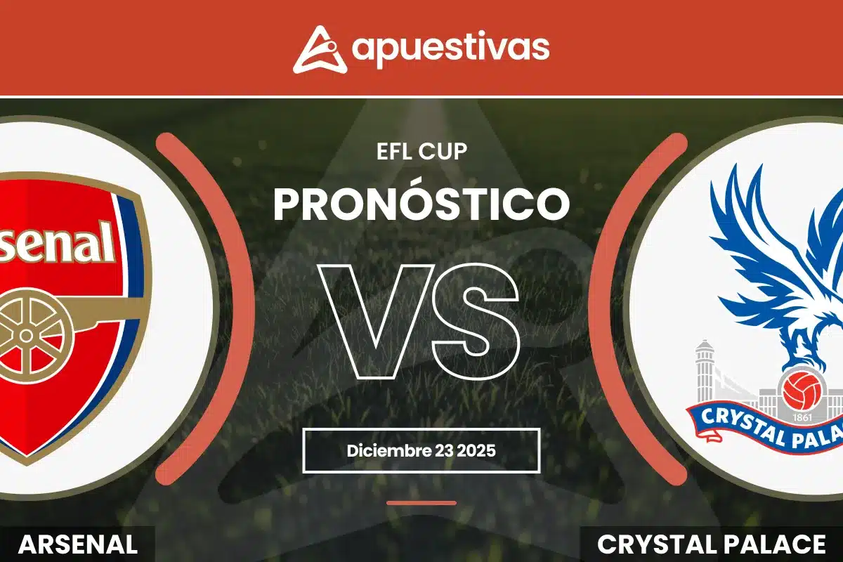 Pronósticos Arsenal vs Crystal Palace | EFL Cup