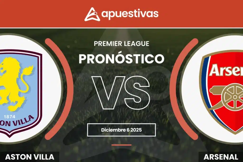 Pronósticos Aston Villa vs Arsenal