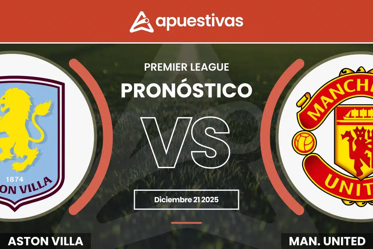 Pronósticos Aston Villa vs Manchester United | Premier League