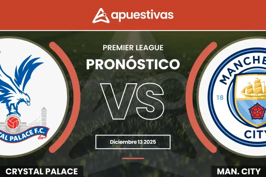 Pronósticos Crystal Palace vs Manchester City