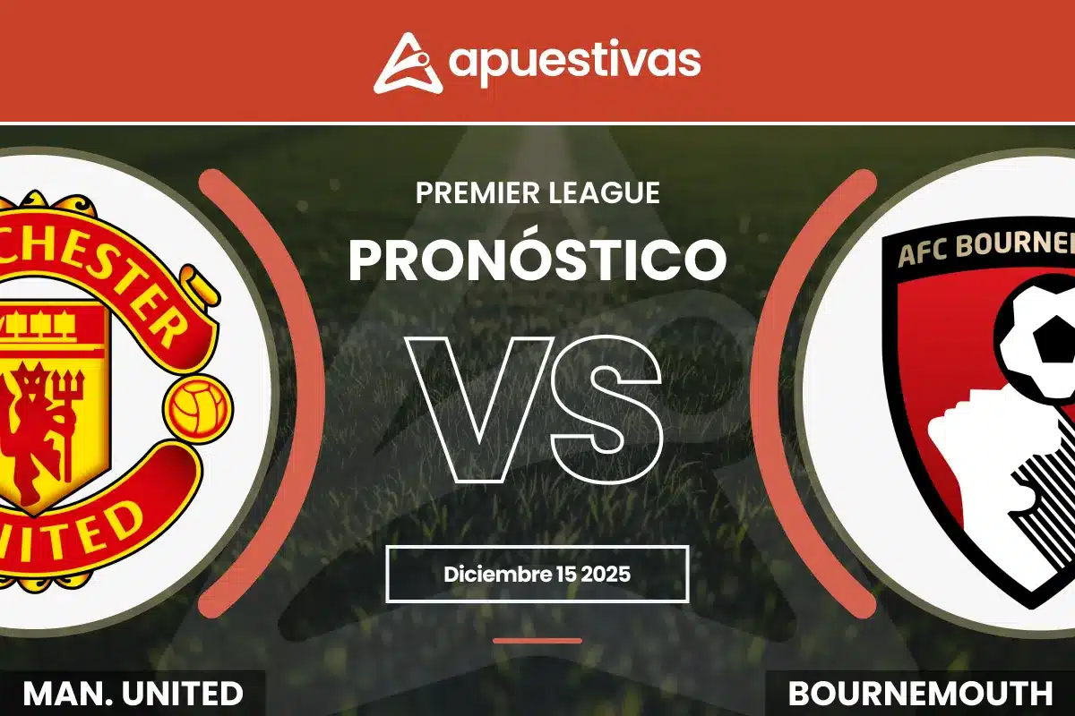 Pronósticos Manchester United vs Bournemouth | Premier League