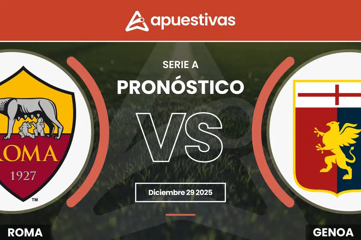Pronósticos Roma vs Genoa | Serie A