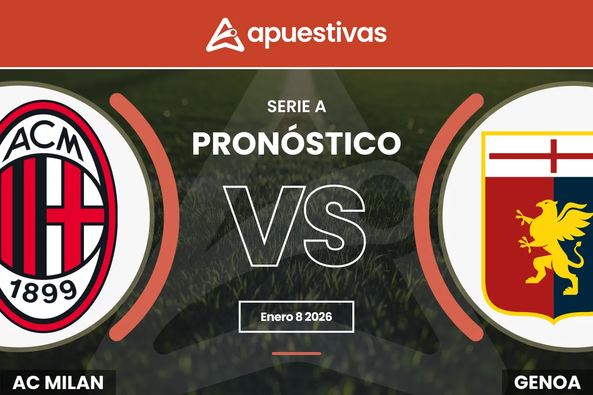 Pronósticos Milan vs Genoa | Serie A