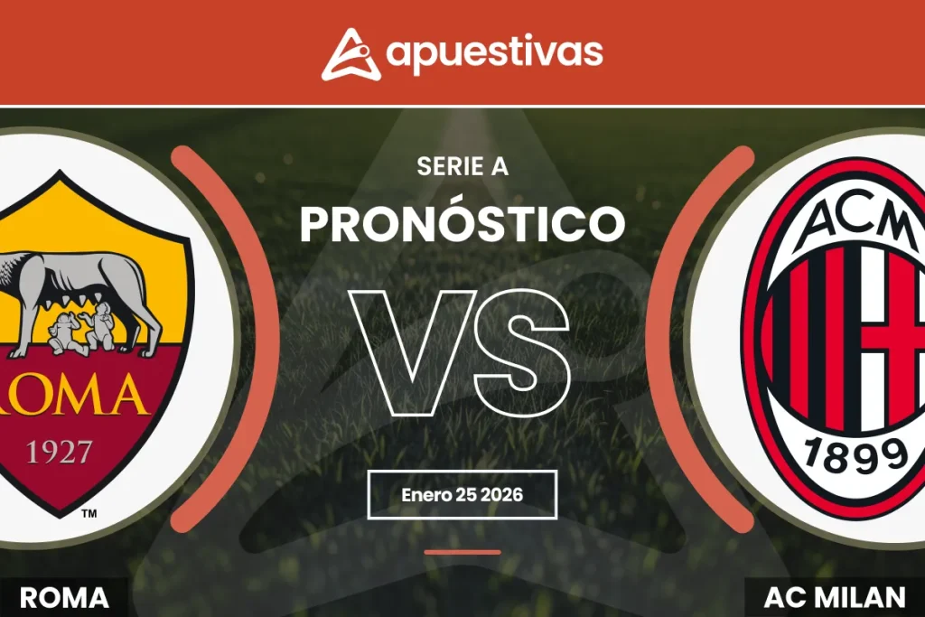 Pronósticos Roma vs Milan
