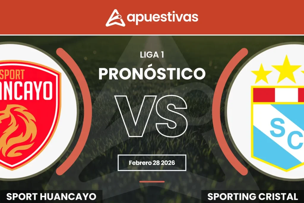 Pronósticos Sport Huancayo vs Sporting Cristal