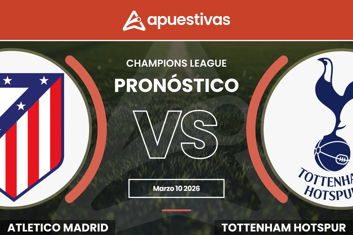 Pronósticos Atlético Madrid vs Tottenham | Champions League