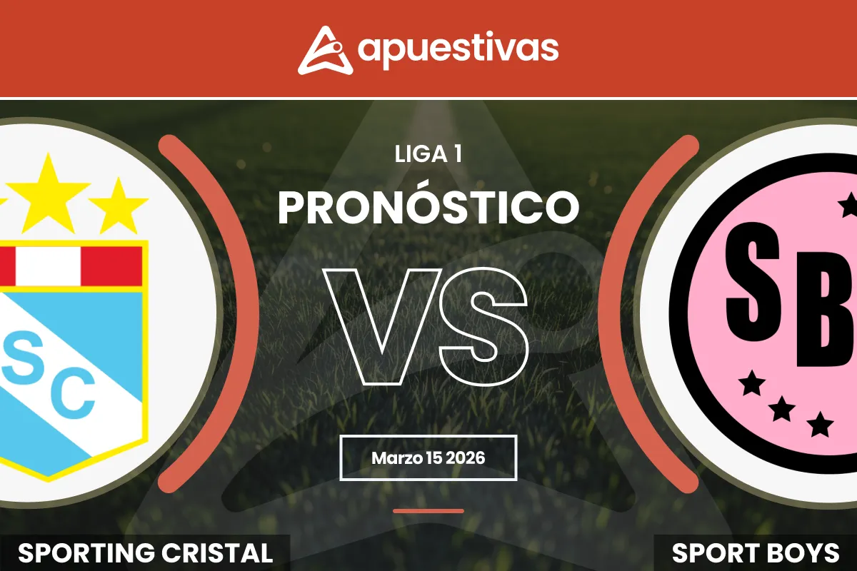 Pronósticos Sporting Cristal vs Sport Boys | Liga 1