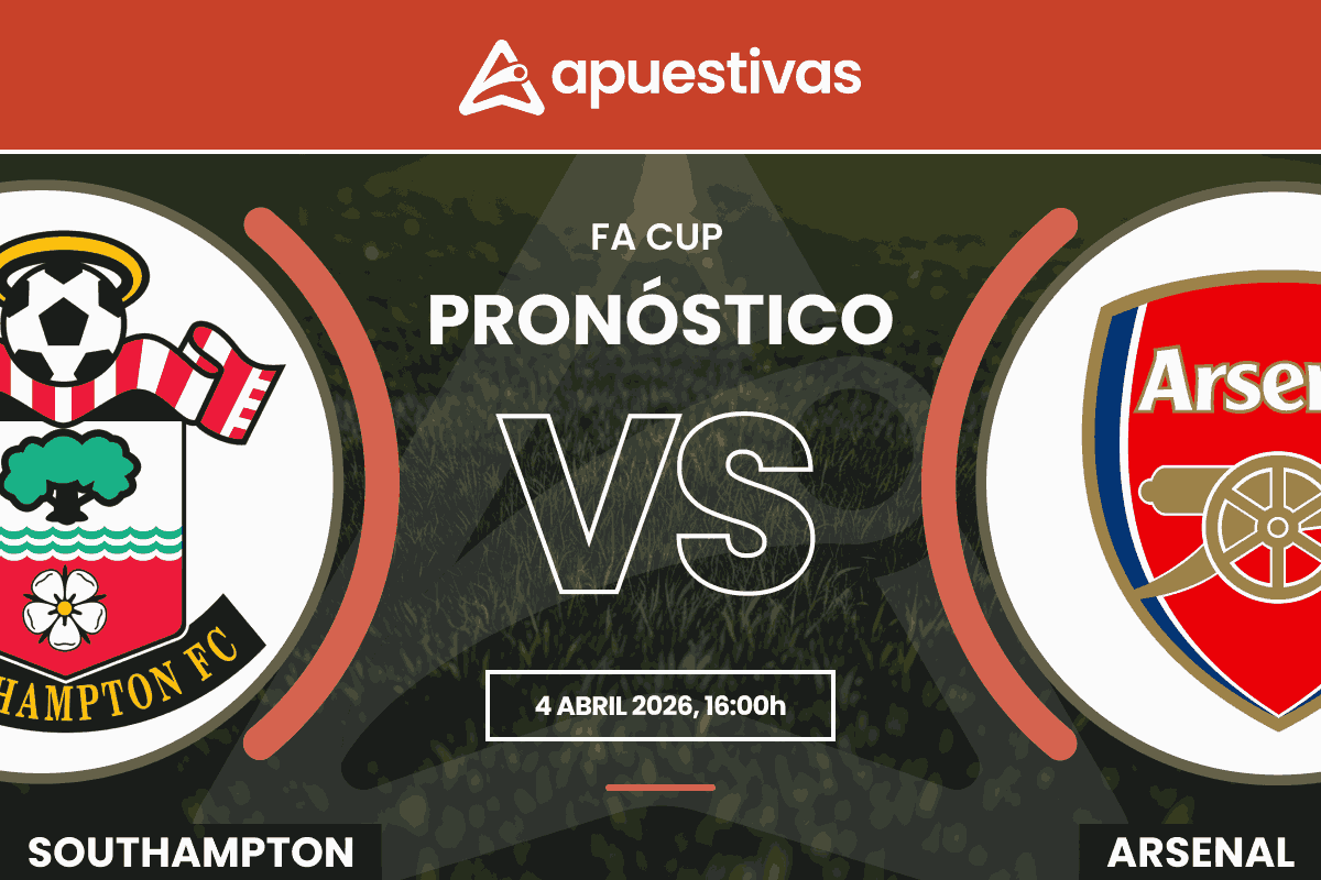 Pronósticos Southampton vs Arsenal | FA Cup