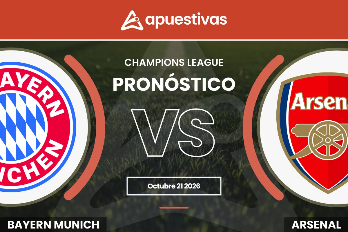 Pronósticos Bayern Múnich vs Arsenal | Champions League