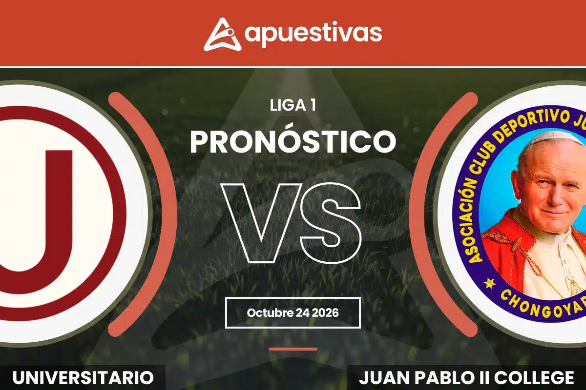 Pronósticos Universitario vs Juan Pablo II | Liga 1